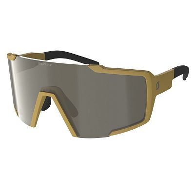 Превью  Велоочки SCOTT Shield Compact Gold, Линзы: Bronze Chrome (289235-0013014)